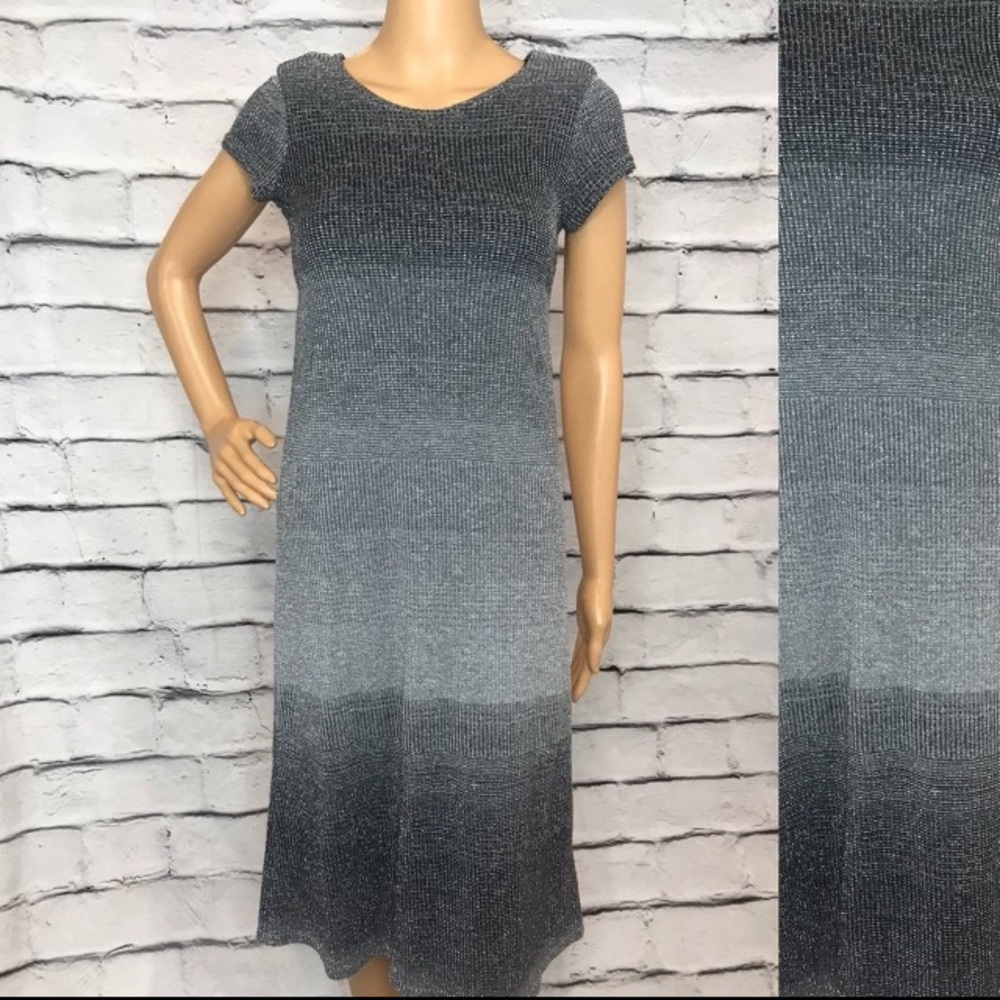 SOLD Vintage Jonathan Martin Sparkly Ombré Dress